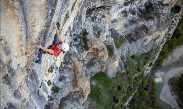 Katherine Choong klettert MSL "La Ramirole" (8b)
