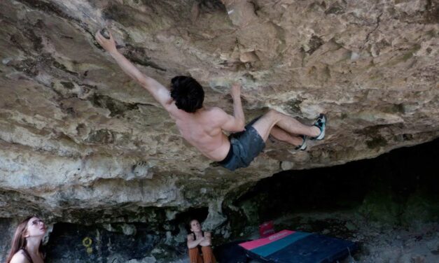 Sam Blackwell meldet Erstbegehung ''World at War'' (8C)