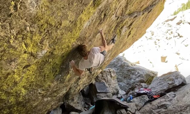 Matt Fultz meldet Erstbegehung "Brace for the Cure" (8C+/V16)