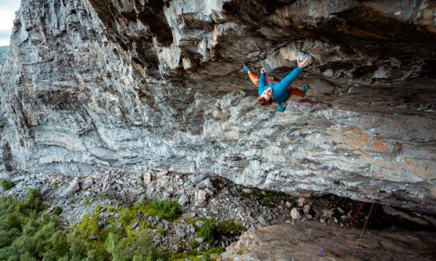 Seb Bouin meldet Erstbegehung "Nordic Marathon" 9b/+