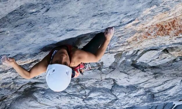 Katherine Choong klettert MSL "Hattori Hanzō" (8b+)