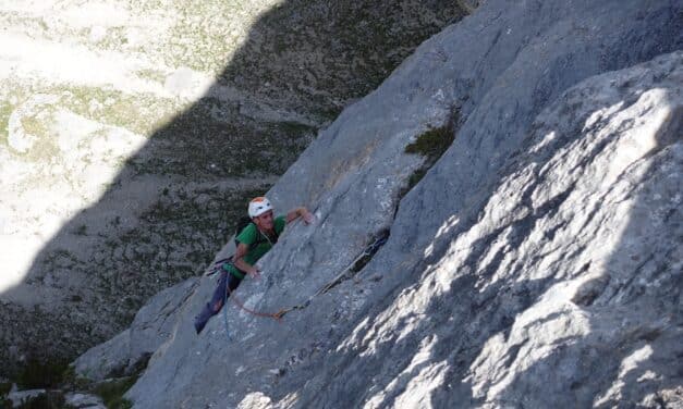 Benjamin Zörer und Egon Egger melden „Steh auf Gladiator“ VII+ – Kolosseum/Hohe Munde