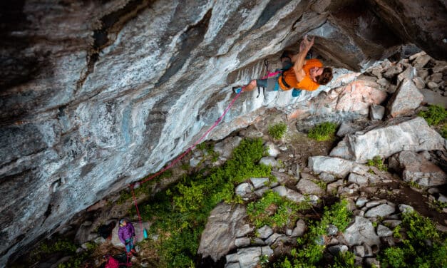 Seb Bouin meldet die dritte Begehung von "Change" 9b+