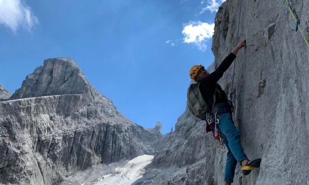 Sabine, Marco Wasina, Walter Schierl und Robert Glück machen eine "Gedankenreise"
