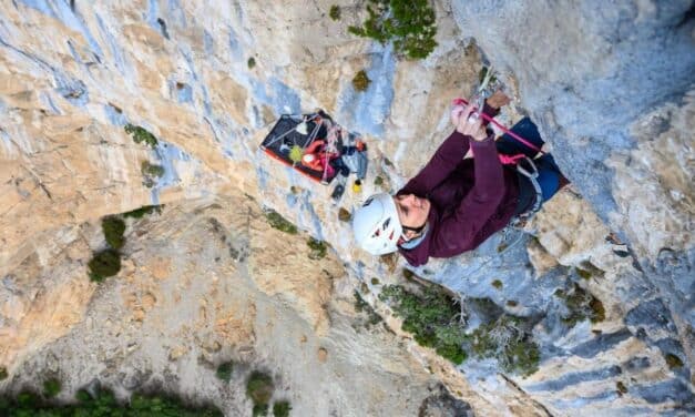 Katherine Choong und Solène Amoros klettern MSL "Ali Baba (8a+)