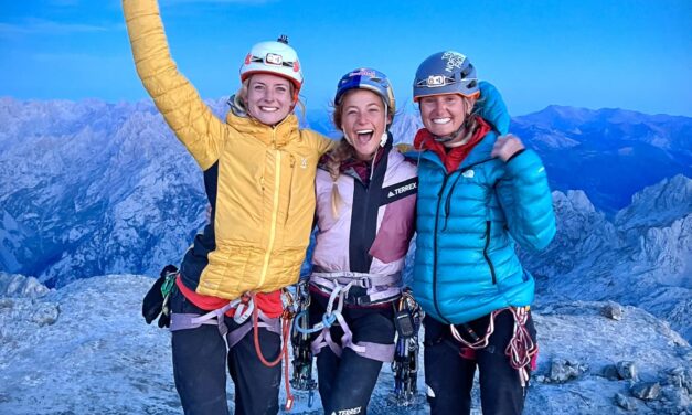 Sasha DiGiulian, Matilda Söderlund and Brette Harrington wiederholen MSL "Rayu" (600m 8c)