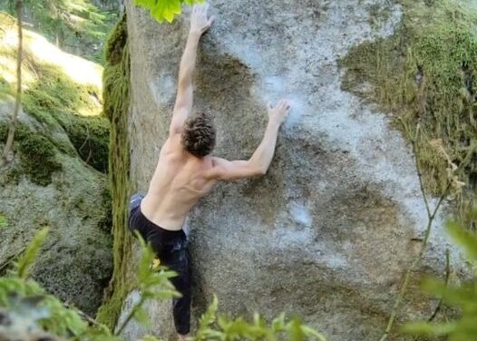 Gabe Lawson meldet mit "The Megg" den härtesten Boulder in Kanada