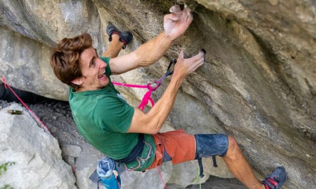 Seb Bouin mit Erstbegehung "Jamming Destruction" 9a+/b