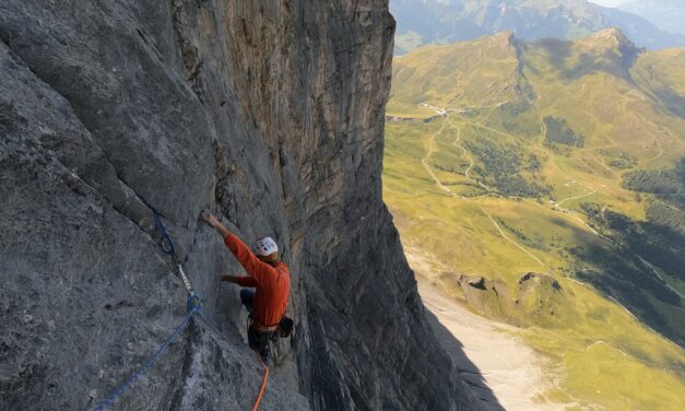 "Renaissance" – eine Trad-Erstbegehung in der Eigernordwand