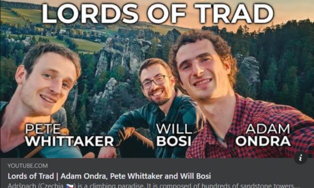 Video: Adam Ondra, Pete Whittaker und Will Bosi klettern in Adršpach/Adersbach