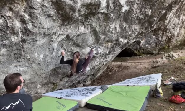 Jana Švecová und Will Bosi klettern Nova (8C) und wie schwer ist "Terranova"?