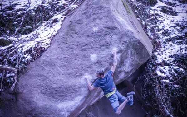 Elias Iagnemma meldet Erstbegehung "The Big Slamm" [9A]