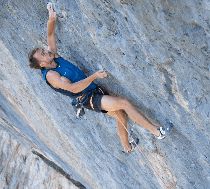 Yannick Flohé holt sich die erste Wiederholung von "Ratstaman Vibrations" (9b/+)