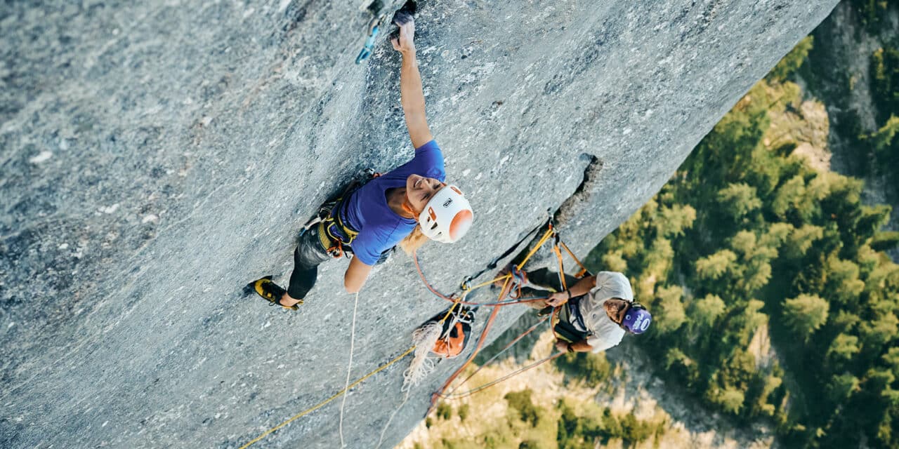 Lara Neumeier klettert mit „End of Silence“ (8b+) den 2. Teil der Alpintrilogie