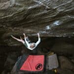 Jakob Schubert holt sich die erste Wiederholung von „Mount Doom“ (9A)