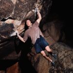 Simon Lorenzi holt die vierte Begehung von Sean Baileys Boulder „Shaolin“ [9A]