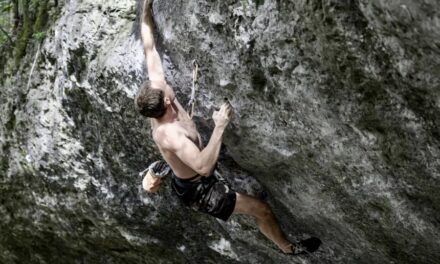 Moritz Welt wiederholt „Unplugged“ (9a) im Frankenjura