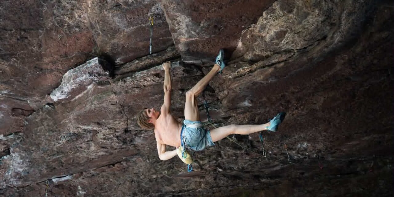 Neues aus den Klettergebieten: Alexander Megos klettert die härteste Route in Ostdeutschland