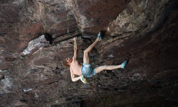 Neues aus den Klettergebieten: Alexander Megos klettert die härteste Route in Ostdeutschland