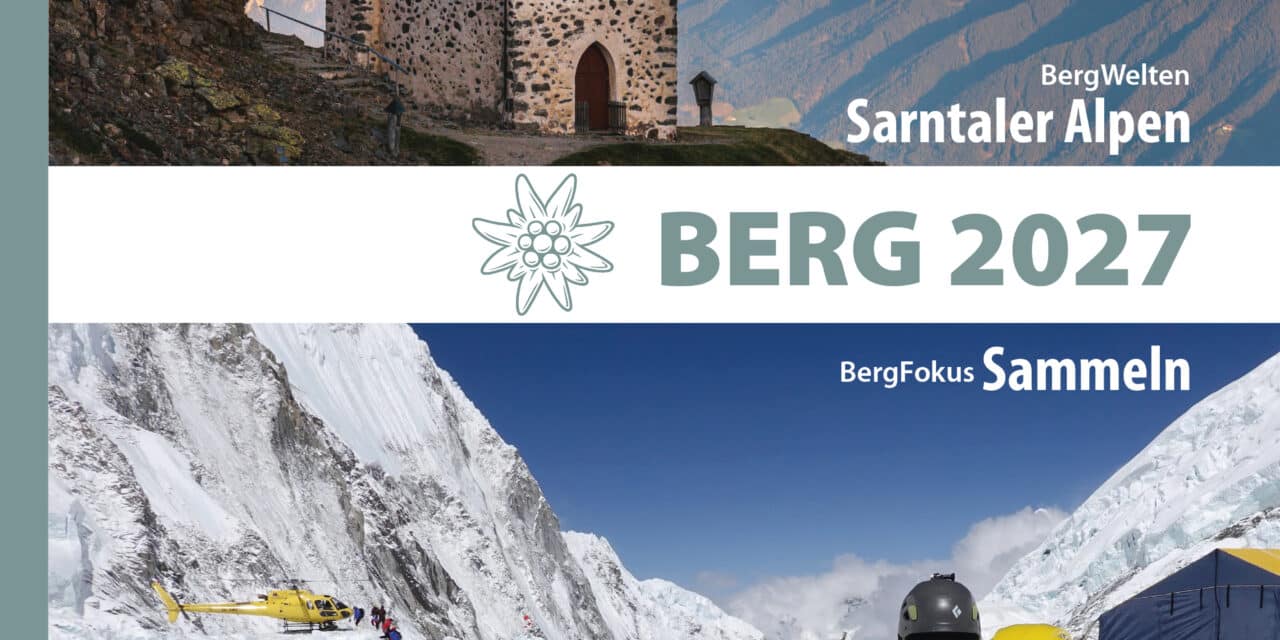 Alpenvereinsjahrbuch „BERG 2027“ ist erschienen